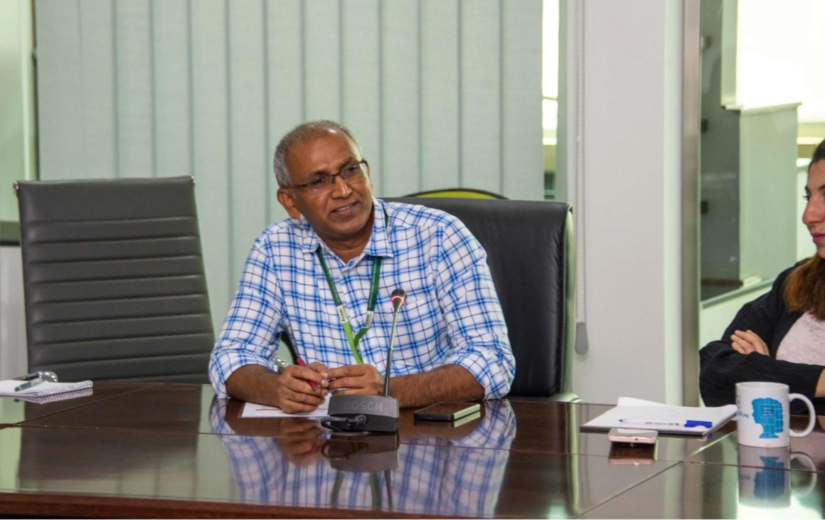 Dr Ashok Kumar, ICRISAT, Coordinator of the Project, ‘Development of Rainfed Cereal Production in Saudi Arabia’