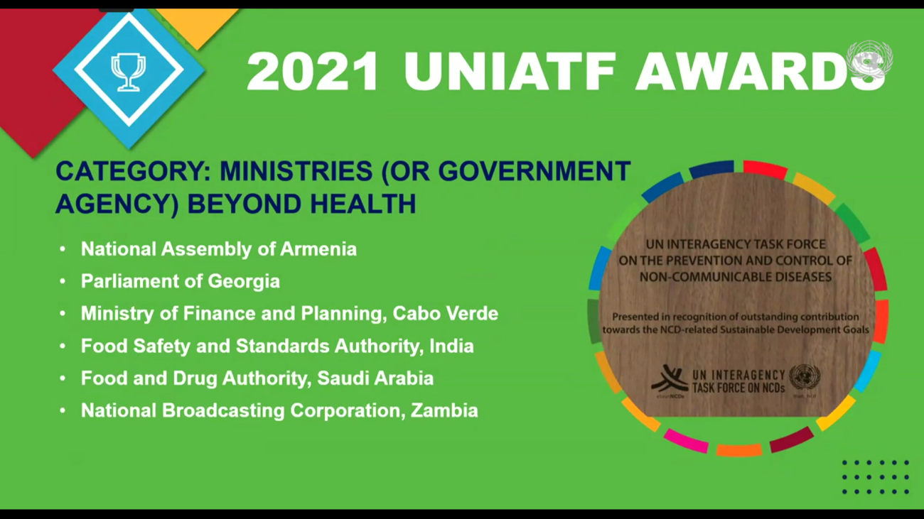 2021 UNITAF Awards - SFDA