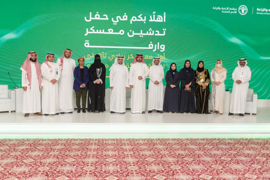 Group photo of International Day of Rural Women Workshop